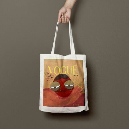 Vogue #6 : Big eyes edition tote bag